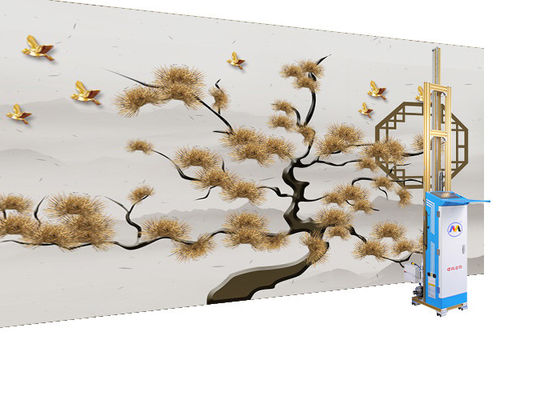 Impressora a jato de tinta vertical Advertising Decoration da parede 3d de ZKMC