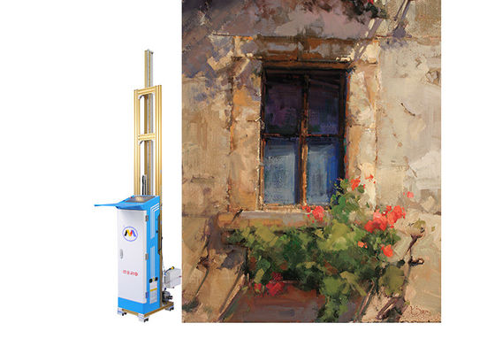 Máquina de impressão vertical da parede de HD com 1.8m-2.7m alturas imprimindo