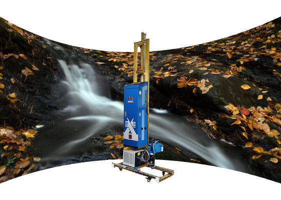 máquina de impressão 2880dpi da parede da precisão alta 3d de 1.7m