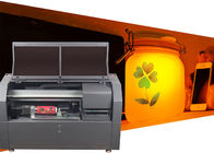 Impressora UV Printhead Auto Cleaning USB da etiqueta da garrafa da lâmpada CMYKW do diodo emissor de luz Dpi 3,0 720 - 1220