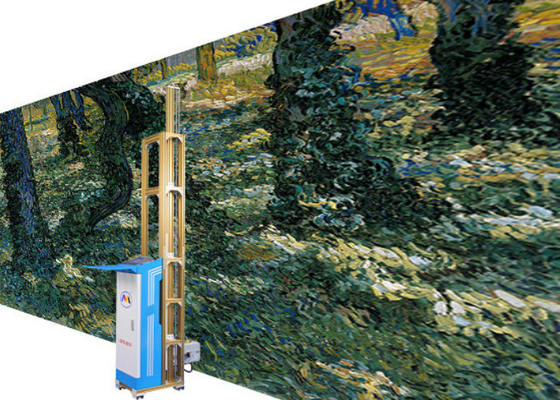 Impressora a jato de tinta Multifuntion Digital da parede de Zkmc 2880dpi 3d