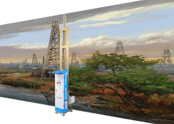 Impressora a jato de tinta Multifuntion Digital da parede de Zkmc 2880dpi 3d